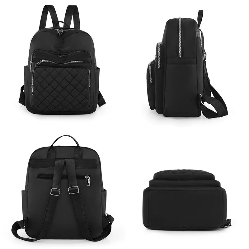 Fashion Bagpacks Women High Quality Oxford Backpacks Female Big Travel Back Bag Large School Bags for Teenage Girls Shoulder Bag