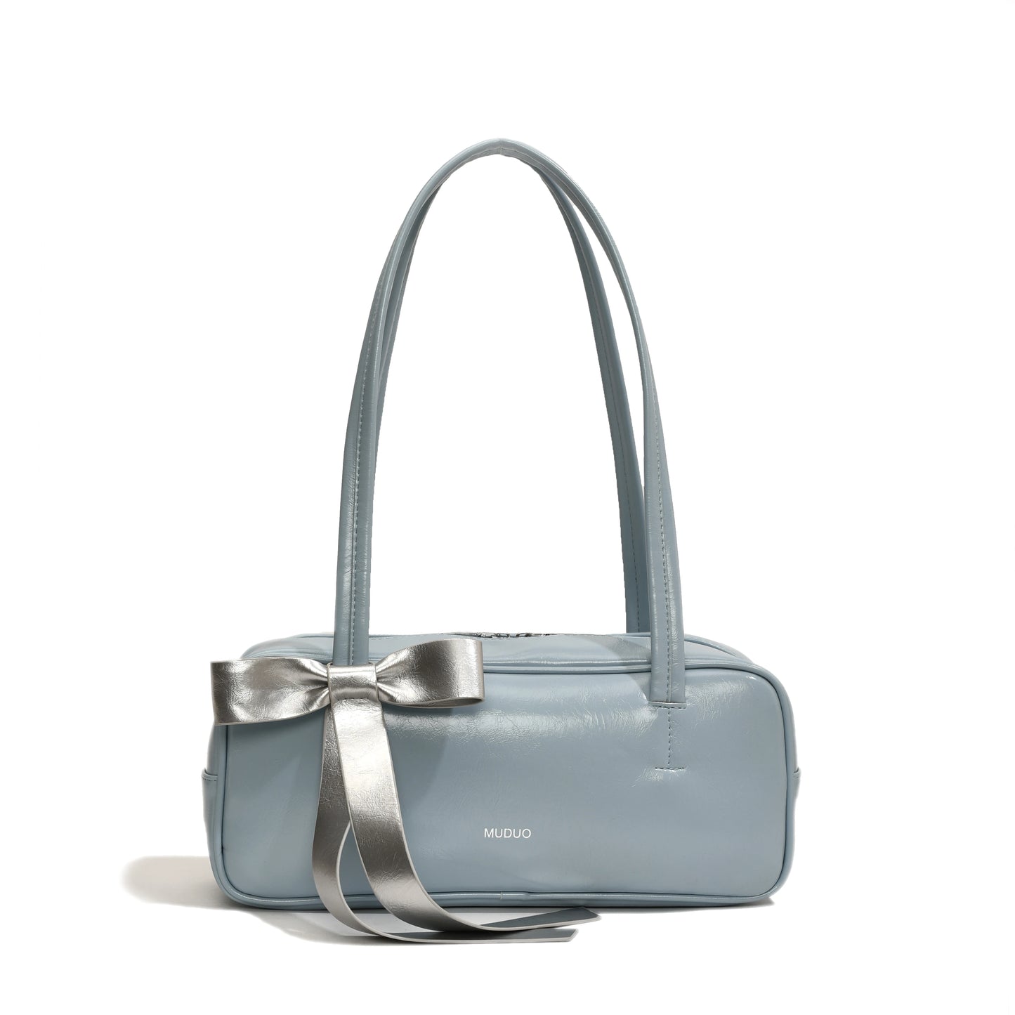 Fashion Bowknot Ribbon Women Handbag Female Casual Solid Color Soft PU Leather Hand Bags High-capacity Shoulder Bags Sac A Main