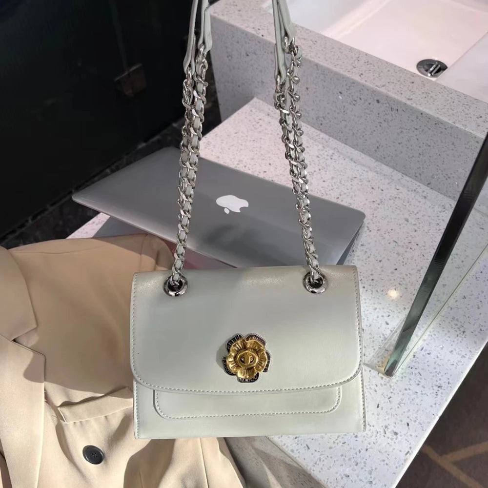 Fashion Brand Luxury Designer Handbags For Women High Quality PU Leather Shoulder Bag Aesthetic Female Cross Bags