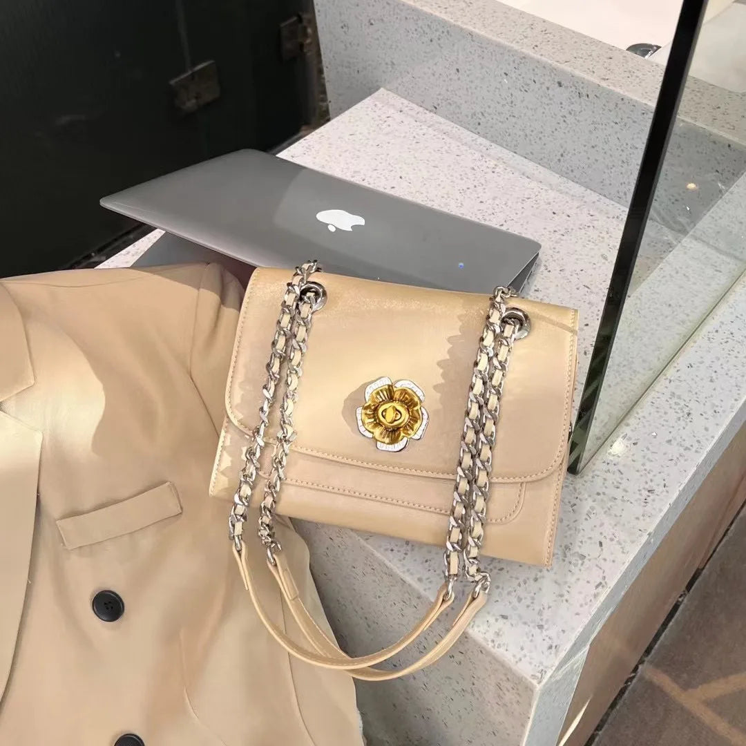 Fashion Brand Luxury Designer Handbags For Women High Quality PU Leather Shoulder Bag Aesthetic Female Cross Bags