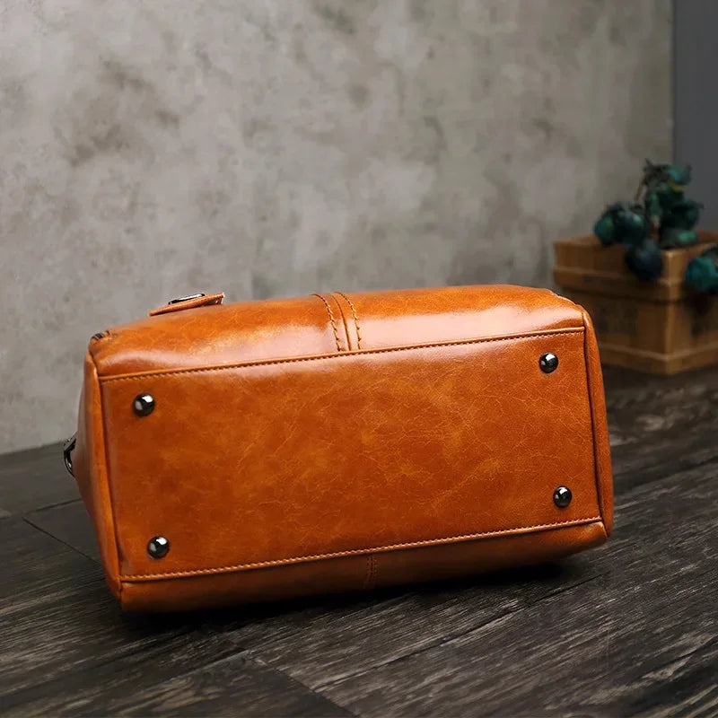 Fashion Brand Women's Shoulder New Retro Arm-in-arm Woven Contrast Handbag Three-layer Large-capacity Female Crossbody Bag