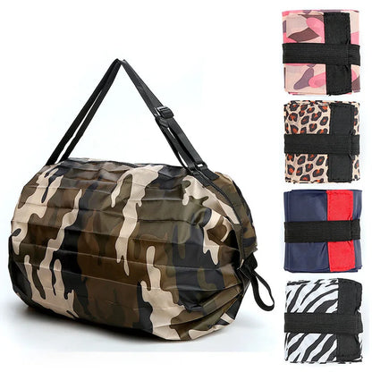 Fashion Camouflage Waterproof Oxford Folding Outdoor Travel Bag Large Capacity Clothes Storage Travel Tote Simple Sports Bag