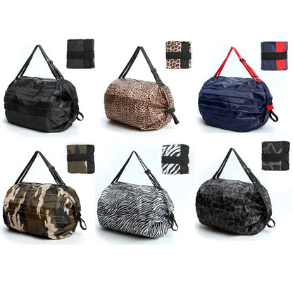 Fashion Camouflage Waterproof Oxford Folding Outdoor Travel Bag Large Capacity Clothes Storage Travel Tote Simple Sports Bag
