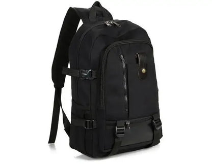 Fashion Canvas Men's Casual Travel Backpack Large Capacity Student School Multifunction Male Laptop Bag