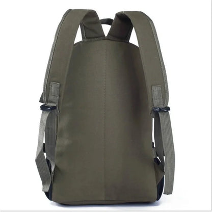 Fashion Canvas Men's Casual Travel Backpack Large Capacity Student School Multifunction Male Laptop Bag