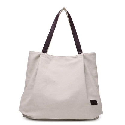 Fashion Canvas Tote Bag Women Handbag Shoulder Bags Messenger Bag Casual Hobos Bolsa Female Feminina High Quality Large Capacity
