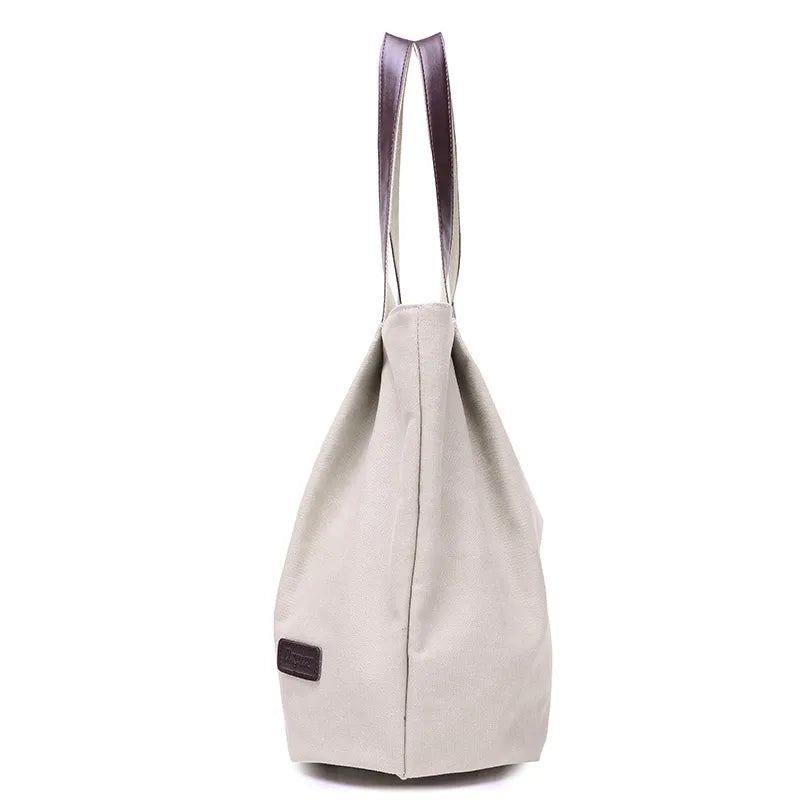 Fashion Canvas Tote Bag Women Handbag Shoulder Bags Messenger Bag Casual Hobos Bolsa Female Feminina High Quality Large Capacity