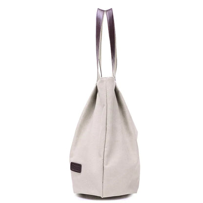 Fashion Canvas Tote Bag Women Handbag Shoulder Bags Messenger Bag Casual Hobos Bolsa Female Feminina High Quality Large Capacity