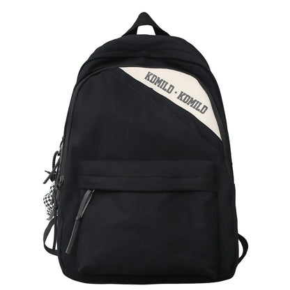 Fashion Canvas Women Green Leisure School Bag Girl Vintage Laptop Backpack Female Travel Book Bag College Kawaii Backpack Ladies