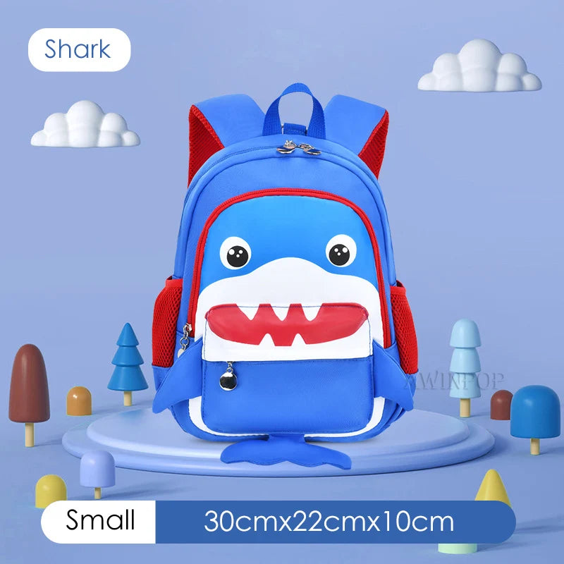 Fashion Cartoon Rocket Students Backpacks for Boys Kindergarten Children School Bags Girls Rabbit Nylon Primary Pupil Bookbag