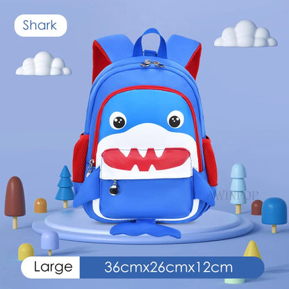 Fashion Cartoon Rocket Students Backpacks for Boys Kindergarten Children School Bags Girls Rabbit Nylon Primary Pupil Bookbag