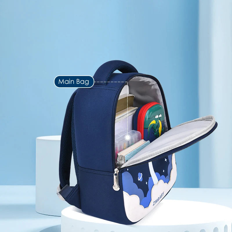 Fashion Cartoon Unicorn Girls School Backpacks Cartoon Rocket Toddler Kid Children School Bags Kindergarten Mochila for Boy Gift