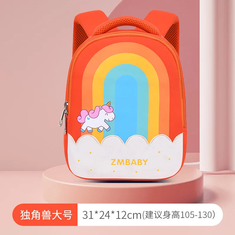 Fashion Cartoon Unicorn Girls School Backpacks Cartoon Rocket Toddler Kid Children School Bags Kindergarten Mochila for Boy Gift