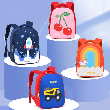 Fashion Cartoon Unicorn Girls School Backpacks Cartoon Rocket Toddler Kid Children School Bags Kindergarten Mochila for Boy Gift