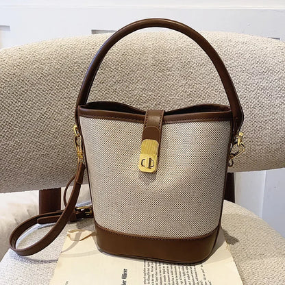 Fashion Casual Bucket Shoulder Bag Women High Quality Crossbody Bag Designer Versatile Small Handbags Trend Luxury Designer New