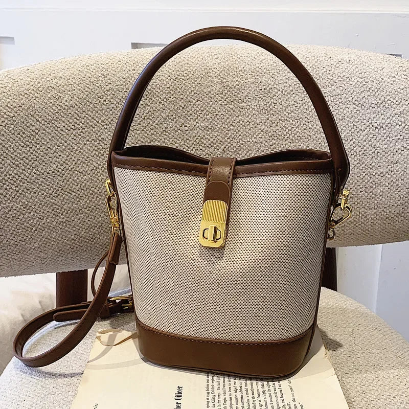Fashion Casual Bucket Shoulder Bag Women High Quality Crossbody Bag Designer Versatile Small Handbags Trend Luxury Designer New