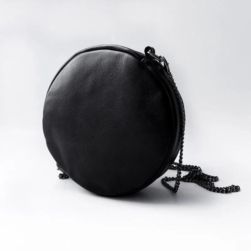 Fashion Casual Color Matching Round Bag Commuter All-match Chain Crosbody Bags Female 2024 New Luxury Elegant Lady Bolsos Mujer