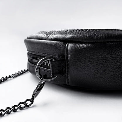 Fashion Casual Color Matching Round Bag Commuter All-match Chain Crosbody Bags Female 2024 New Luxury Elegant Lady Bolsos Mujer