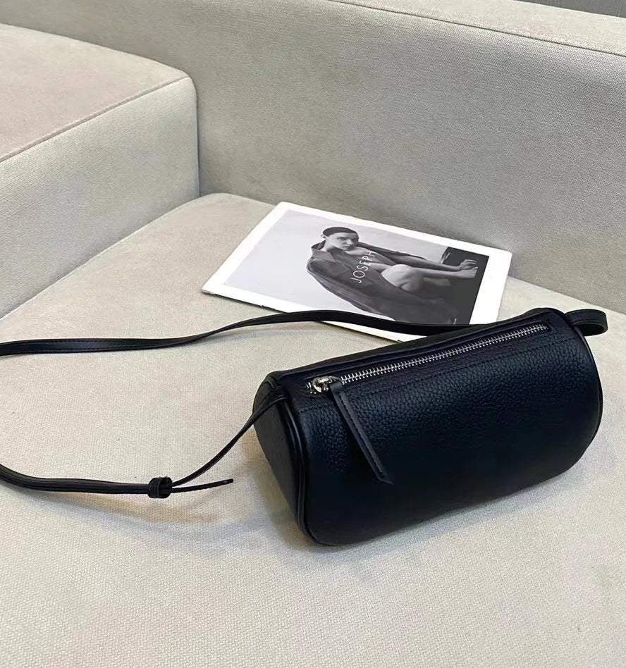 Fashion Casual Solid Pillow Bag 2024 New Elegant All-match Large Capacity Zipper Crossbody Shoulder Handbags Lady Commuter Purse