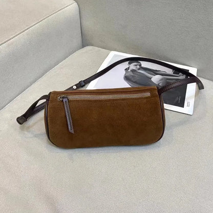 Fashion Casual Solid Pillow Bag 2024 New Elegant All-match Large Capacity Zipper Crossbody Shoulder Handbags Lady Commuter Purse