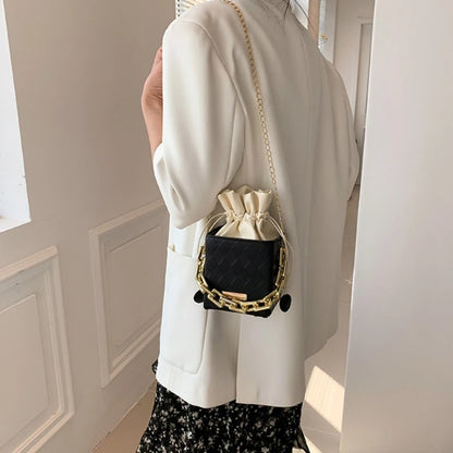 Fashion Chain Bag Mini Square Bag Trendy Bags for Girl Women Versatile Handbag