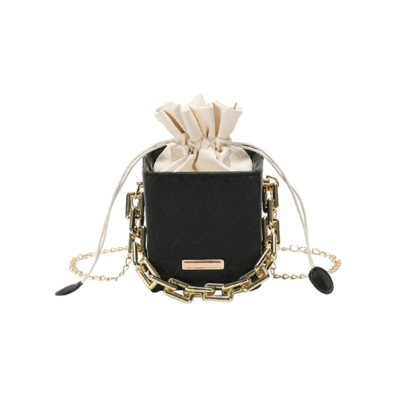 Fashion Chain Bag Mini Square Bag Trendy Bags for Girl Women Versatile Handbag