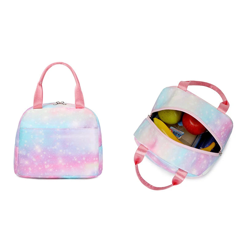 Fashion Children Unicorn School Backpack For Teenagers Girls Kids School Bag Lightweight Waterproof Students Backpack Set