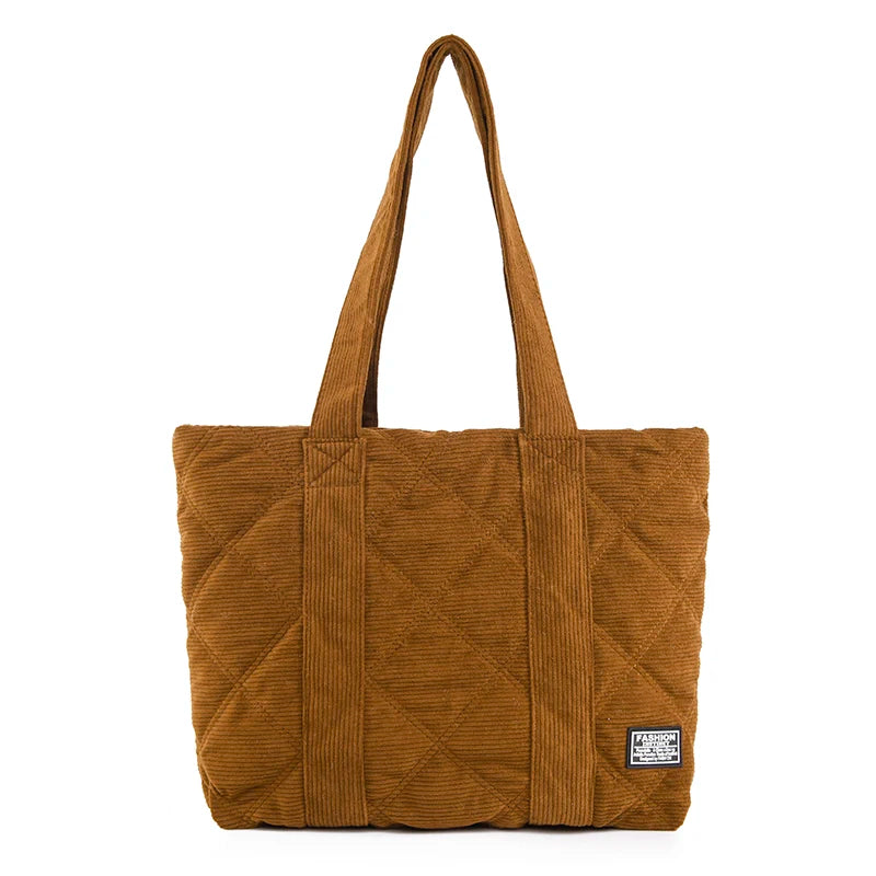 Fashion Corduroy Crossbody Bags for Women 2023 Luxury Handbags Women Bags Designer Large Capacity Shoulder Bag Casual Totes Sac