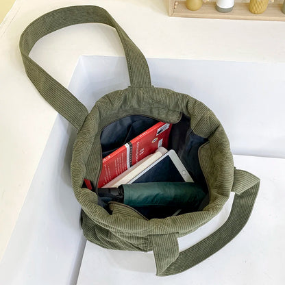 Fashion Corduroy Crossbody Bags for Women 2023 Luxury Handbags Women Bags Designer Large Capacity Shoulder Bag Casual Totes Sac