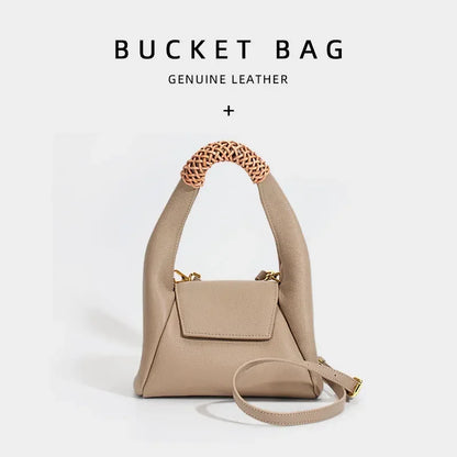 Fashion Crossbody Bag, New Portable Niche Design, Versatile One-shoulder Leather Bag for Women Designer Bags Luxury