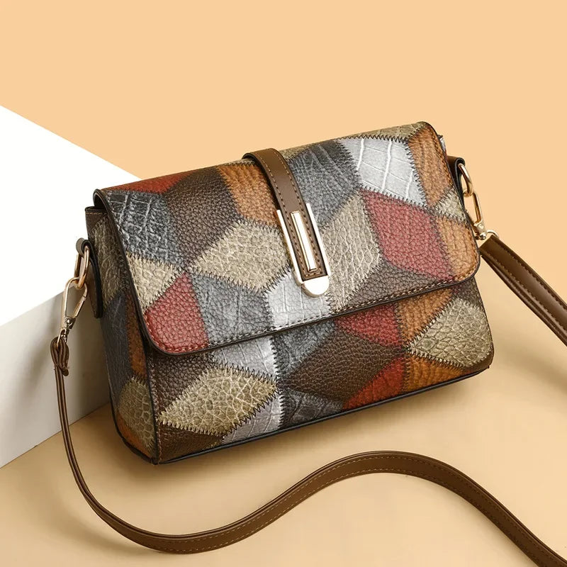 Fashion Crossbody Bag ,PU Leather Messenger Bag ,Versatile Sling Shoulder Women's Bag, Small Handbags