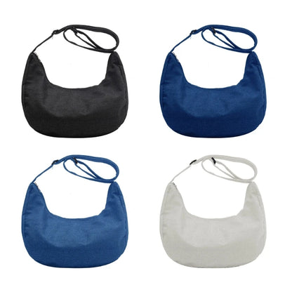 Fashion Crossbody Bag for Women Men Denim Shoulder Bag Large Capacity Casual Hobo Bag Tote Handbag Purse