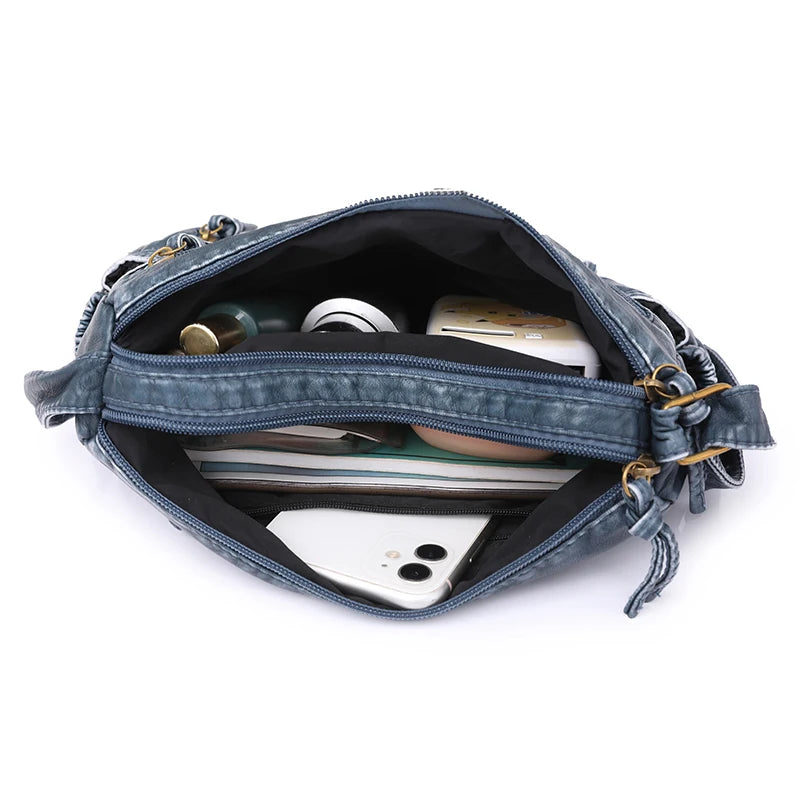 Fashion Crossbody Bag for Women Shoulder Messenger Bags Designer High Quality Leather Hand Bag Ladies Purses and Handbags Sac