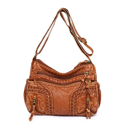 Fashion Crossbody Bag for Women Shoulder Messenger Bags Designer High Quality Leather Hand Bag Ladies Purses and Handbags Sac
