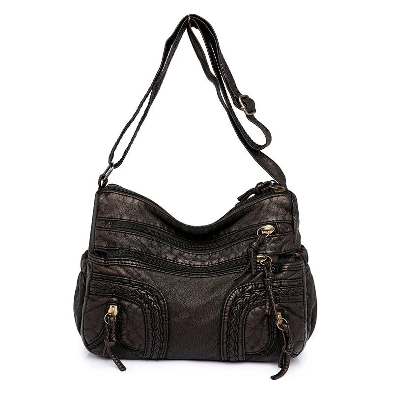 Fashion Crossbody Bag for Women Shoulder Messenger Bags Designer High Quality Leather Hand Bag Ladies Purses and Handbags Sac
