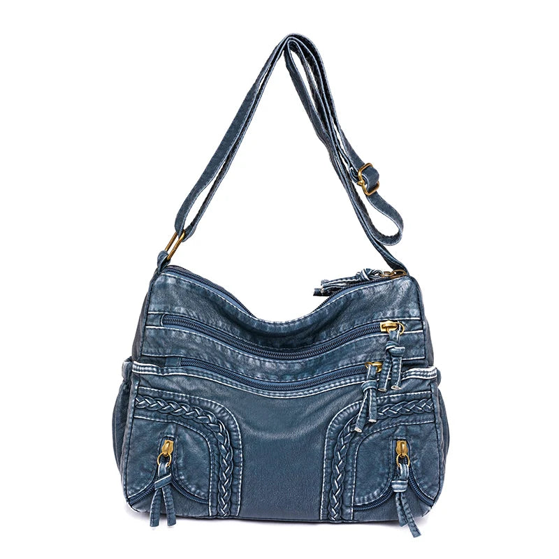 Fashion Crossbody Bag for Women Shoulder Messenger Bags Designer High Quality Leather Hand Bag Ladies Purses and Handbags Sac