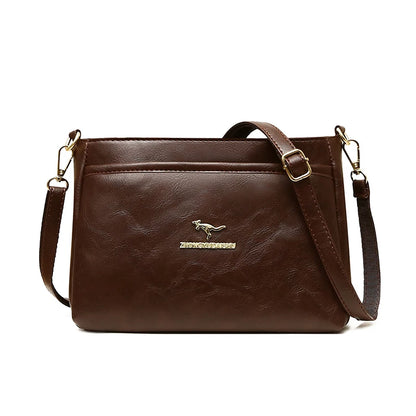 Fashion Crossbody Shoulder Bags Women's PU Leather Small Handbag Messenger Purse Vintage Female Design Bag Luxury Brand Bags Sac