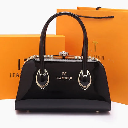 Fashion Customized Genuine Leather Women's Bag 2024 Summer Mature Style Versatile Crossbody Handbag Shoulder Bag