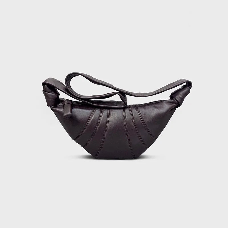 Fashion Designer Hobo Bag Casual Commuter Versatile All-match Single Shoulder Crossbody Bag Luxury Genuine Leather Bolsos Mujer
