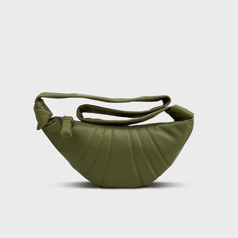 Fashion Designer Hobo Bag Casual Commuter Versatile All-match Single Shoulder Crossbody Bag Luxury Genuine Leather Bolsos Mujer