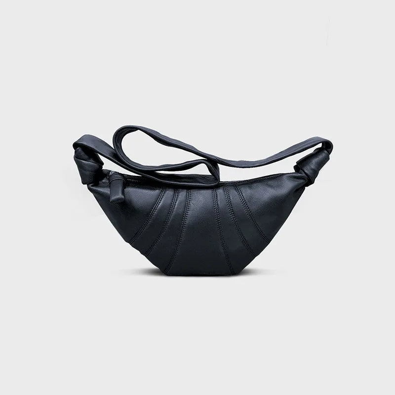 Fashion Designer Hobo Bag Casual Commuter Versatile All-match Single Shoulder Crossbody Bag Luxury Genuine Leather Bolsos Mujer