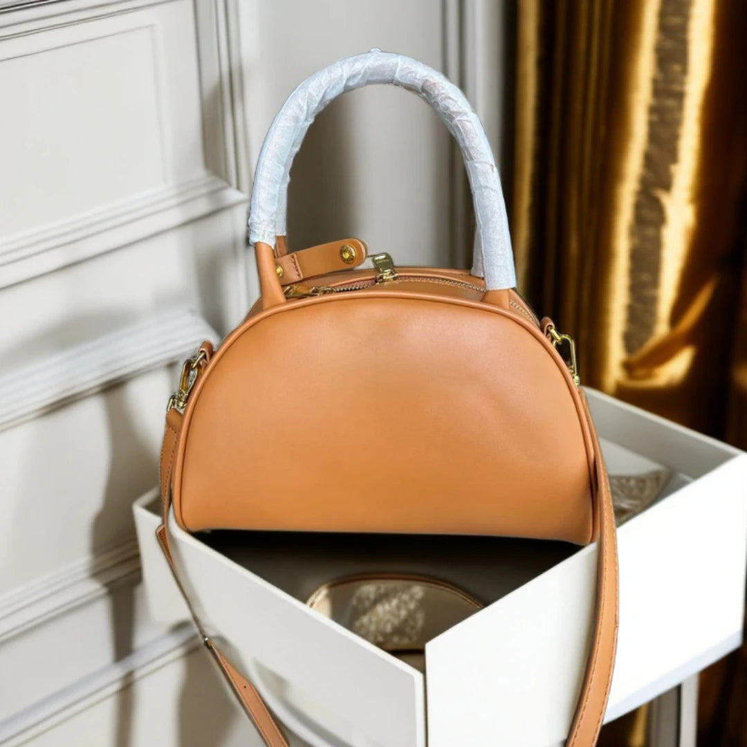 Fashion Elegant Commuter Simple Handbags Female Versatile Portable Single Shoulder Crossbody Bag Luxury Half Moon Zipper Purses