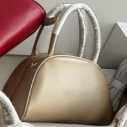 Fashion Elegant Commuter Simple Handbags Female Versatile Portable Single Shoulder Crossbody Bag Luxury Half Moon Zipper Purses