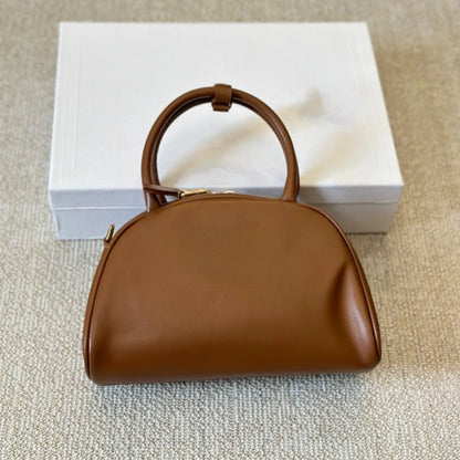 Fashion Elegant Commuter Simple Handbags Female Versatile Portable Single Shoulder Crossbody Bag Luxury Half Moon Zipper Purses