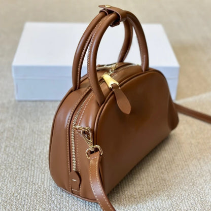 Fashion Elegant Commuter Simple Handbags Female Versatile Portable Single Shoulder Crossbody Bag Luxury Half Moon Zipper Purses