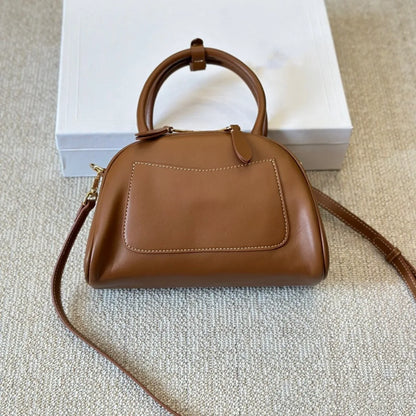 Fashion Elegant Commuter Simple Handbags Female Versatile Portable Single Shoulder Crossbody Bag Luxury Half Moon Zipper Purses