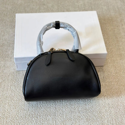 Fashion Elegant Commuter Simple Handbags Female Versatile Portable Single Shoulder Crossbody Bag Luxury Half Moon Zipper Purses
