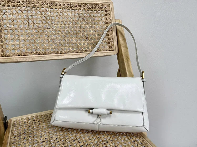 Fashion Elegant Lady Commuter Armpit Bags Solid All-match Simple Luxury Underarm Shoulder Bag Female 2024 New Korean Bolsos