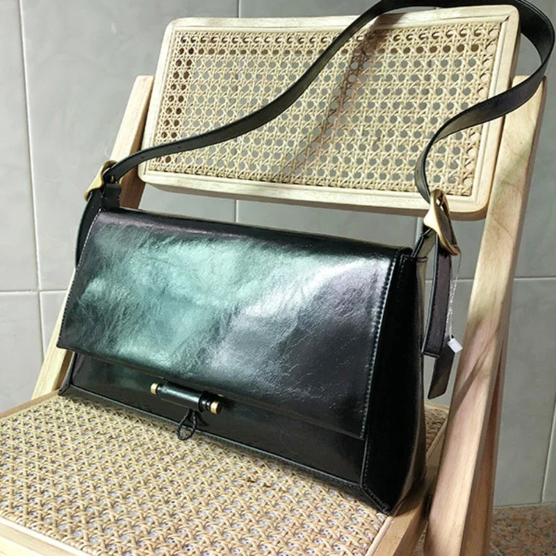 Fashion Elegant Lady Commuter Armpit Bags Solid All-match Simple Luxury Underarm Shoulder Bag Female 2024 New Korean Bolsos