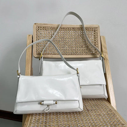 Fashion Elegant Lady Commuter Armpit Bags Solid All-match Simple Luxury Underarm Shoulder Bag Female 2024 New Korean Bolsos